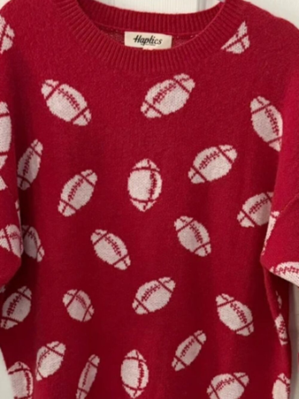 Large Red and White